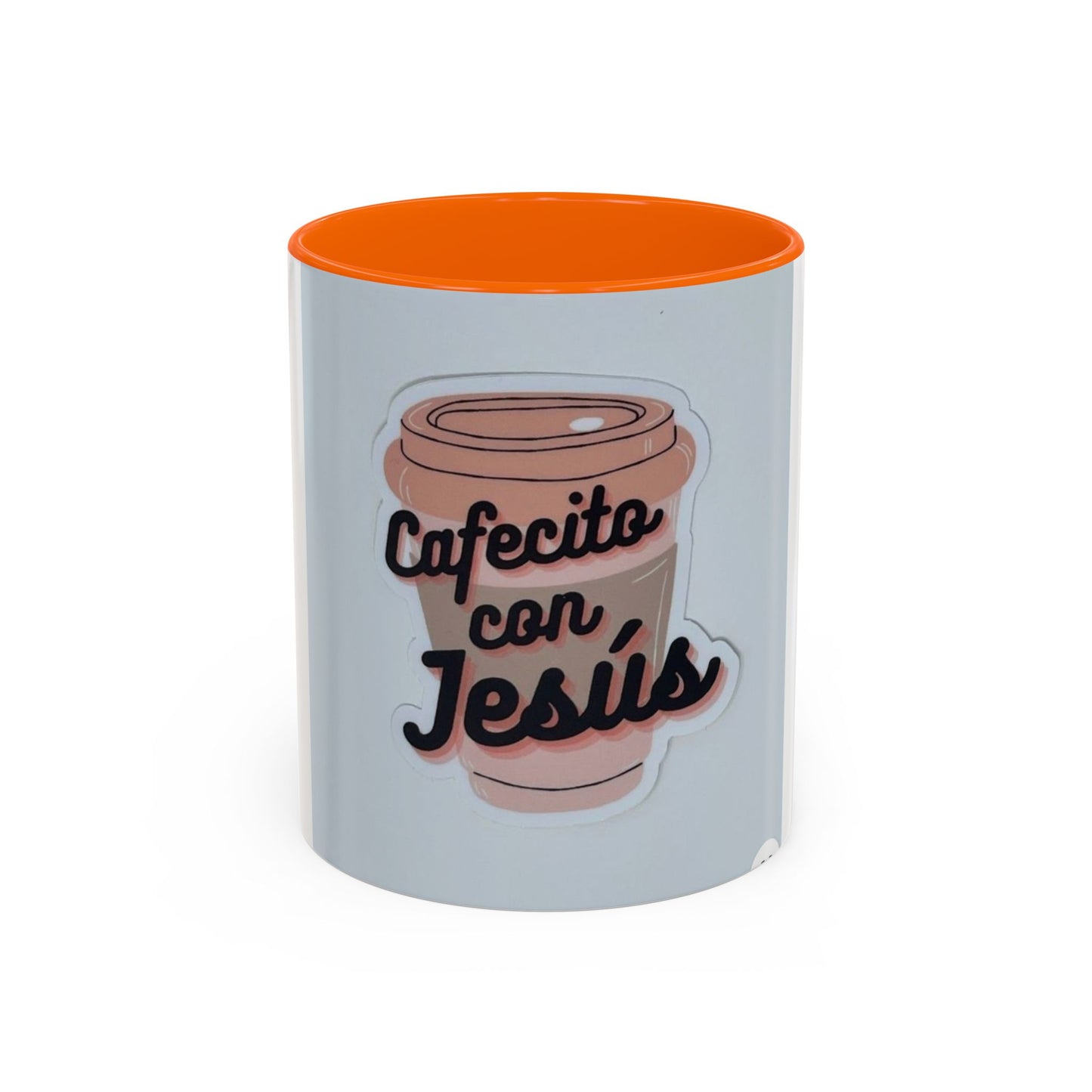 Cafecito con Jesús Coffee Mug - 11/15oz Accent Mug for Faith & Coffee Lovers
